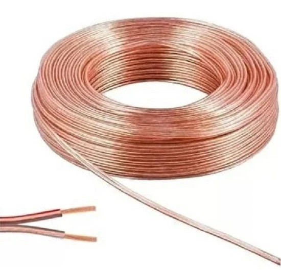 Reçber 100 M 2X1,5 Yassı Kordon Şeffaf Kodlu 901077 ürün görseli 1