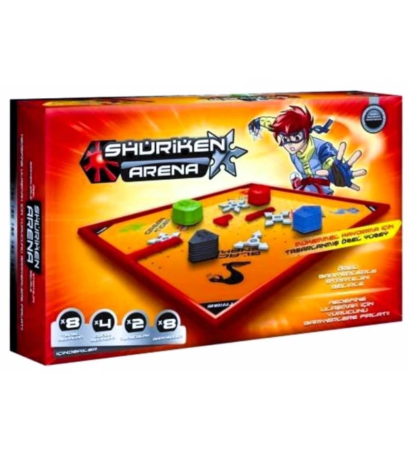 Shuriken Savaşçıları Arena Oyun Seti ürün görseli 1