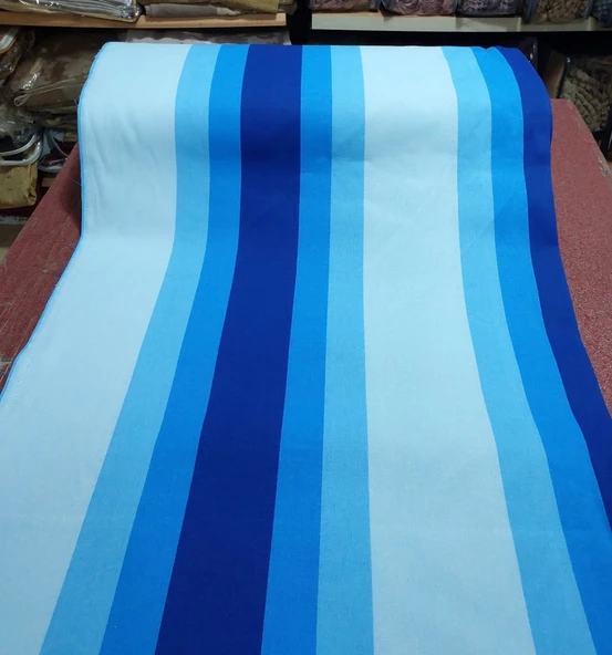 Balkon Perdesi Branda Kumaşı Metrelik (En 150cm)-Mavi A.Mavi ürün görseli 1