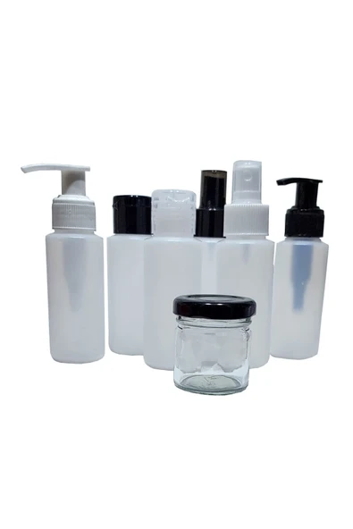 Boş Pet Şişe Ambalaj 100 ml & Valf Sprey 20 Adet Takım ürün görseli 1