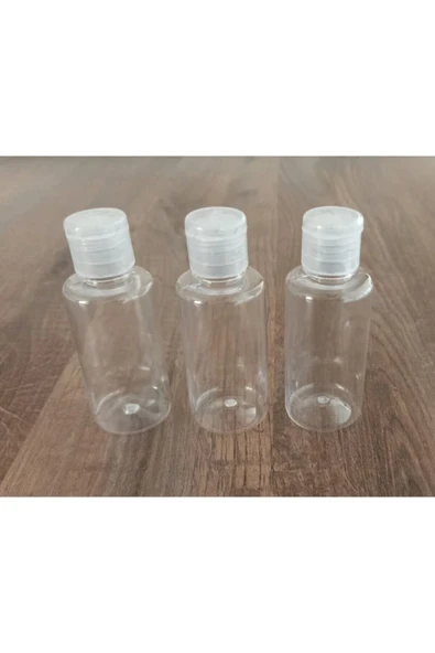 Ambalaj 1000ML - 50 Adet - Beyaz Plastik Şişe + Valf Takım (Sprey pompa Başlıklı) ürün görseli 1