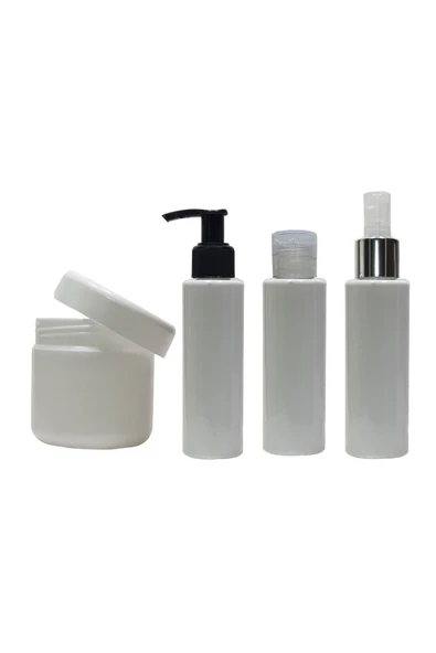 100 Adet Standart Otel Şampuanı Geniş Kapak Kraft 30 ml Silindir Şişe Tek Kullanımlık Kullan At ürün görseli 1