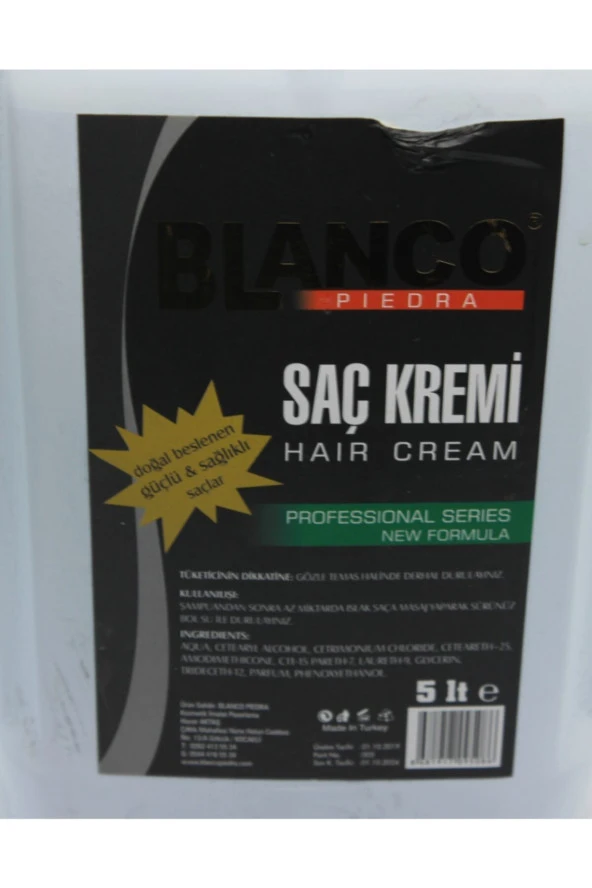Blanco Saç Kremi 5 Lt. - Resim 2