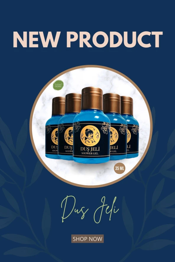 Otel Duş Jeli Etiketli 35 ml 100 Adet - Resim 2