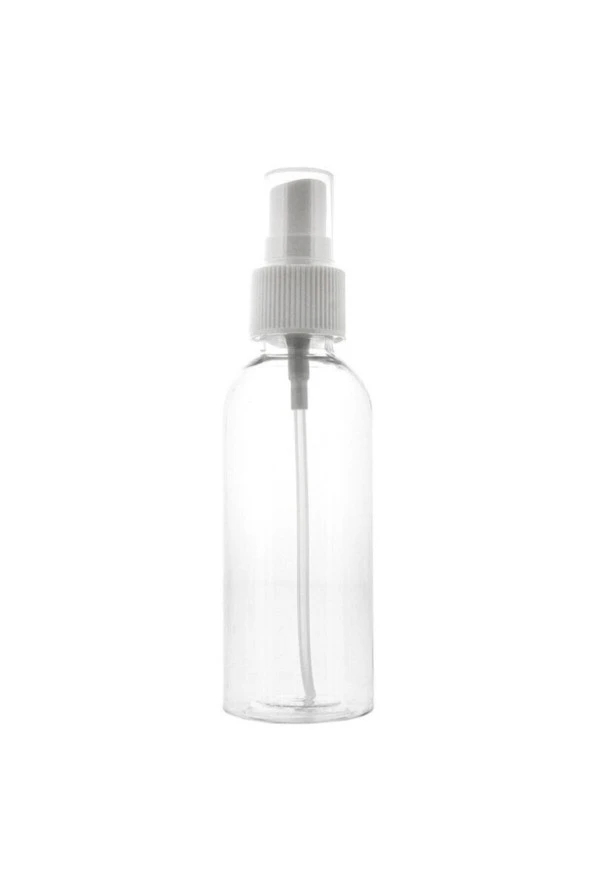 100 Adet 50 Ml Sprey Kapaklı Dezenfektan Ve Kolonya Boş Şişesi ürün görseli 1