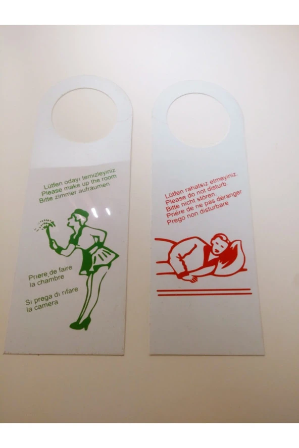 Kapı Kolu Talimatı / Dnd Kart " 50 Adet " ürün görseli 1