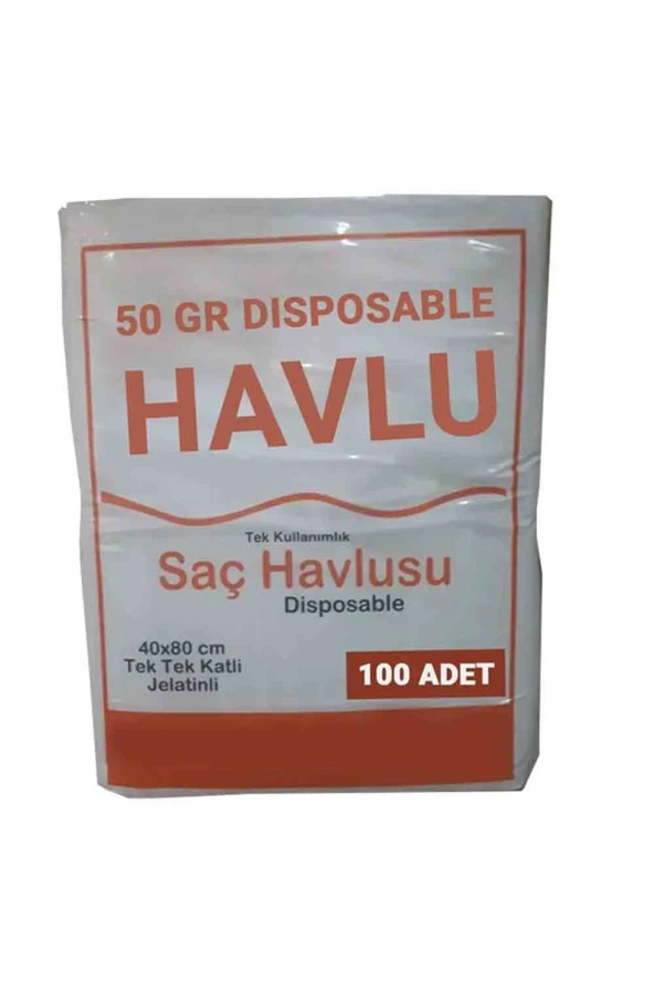500 Adet Tek Kullanımlık Otel Buklet Sauna Kuaför Saç Baş Spor Salonu Seyahat Havlusu 50 gr 40×80 ürün görseli 1