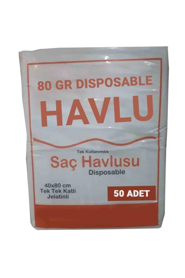 500 Adet Tek Kullanımlık Otel Buklet Sauna Kuaför Saç Baş Spor Salonu Seyahat Havlusu 80 gr 40×80 ürün görseli 1