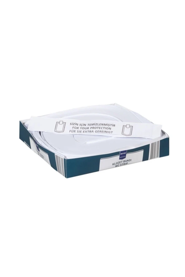 Professional Klozet Bandı WC Strip Buklet 500 Adet ürün görseli 1