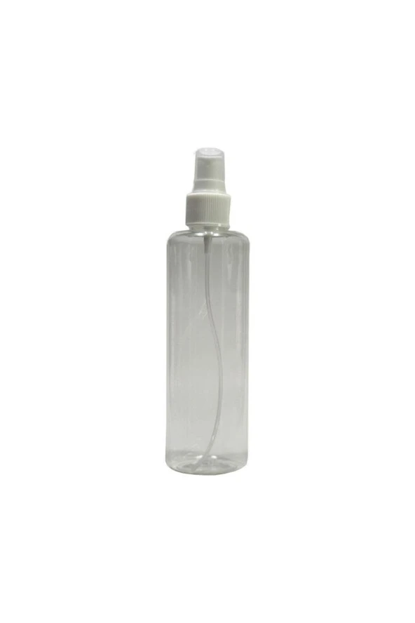 250 Ml-parmak Sprey-beyaz Kapaklı-dezenfektan-kolonya-likit Şişe-10 Adet ürün görseli 1