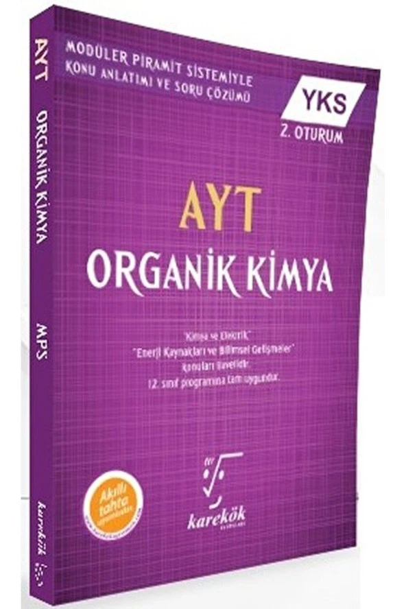 KAREKÖK AYT Organik Kimya Soru Bankaası ürün görseli 1