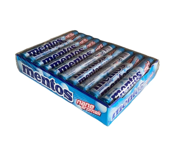 Mentos Nane Aromalı Şeker 37,5 gr 20 Adet ürün görseli 1
