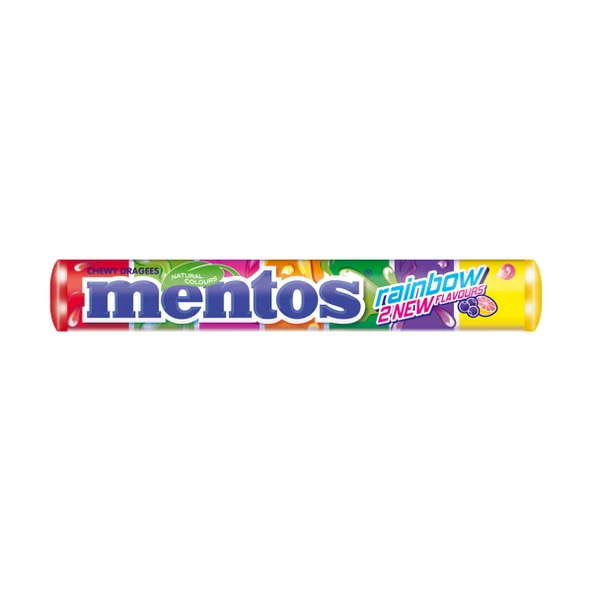 Mentos Rainbow Şeker 37,5 gr 20 Adet - Resim 2