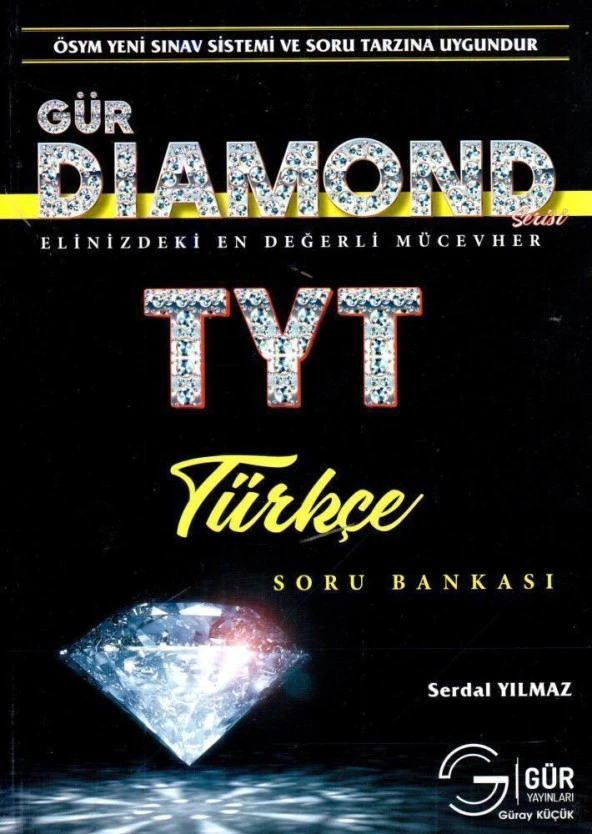TYT Türkçe Diamond Soru Bankası Gür Yayınları ürün görseli 1