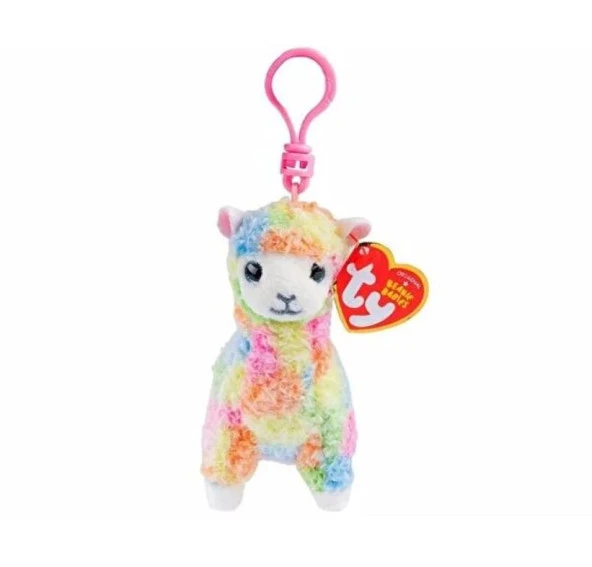 Ty Beanie Boos Peluş Renkli Lama Anahtarlık Lola ürün görseli 1