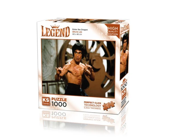KS Puzzle 1000 Parça Legend Enter the Dragon Bruce Lee ürün görseli 1