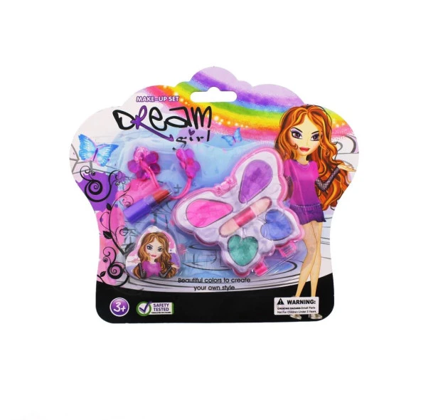 Kelebek Kutu Mini Makyaj Seti ürün görseli 1