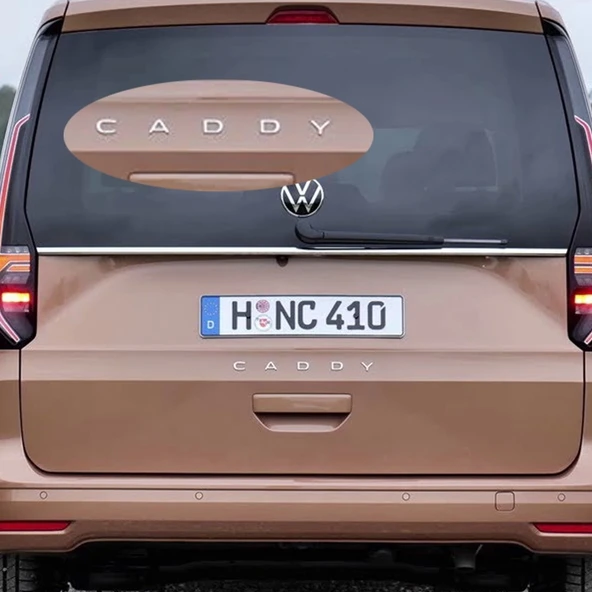 Caddy Bagaj Yazısı Yeni Tip Krom  A+ Kaliteli Ürün ürün görseli 1