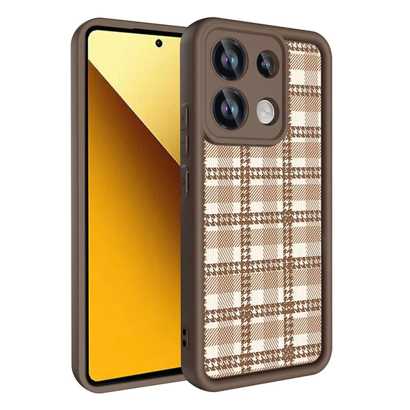 Redmi Note 13 4G Kılıf Kamera Korumalı Baskılı Arka Yüzey Klas Kapak ürün görseli 1