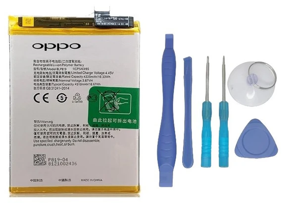 Oppo Reno 5 - BLP819  - Batarya Pil Sıfır Orijinal + TAMİR SETİ ürün görseli 1