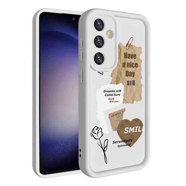 Galaxy A35 Kılıf Kamera Korumalı Baskılı Arka Yüzey Klas Kapak ürün görseli 1