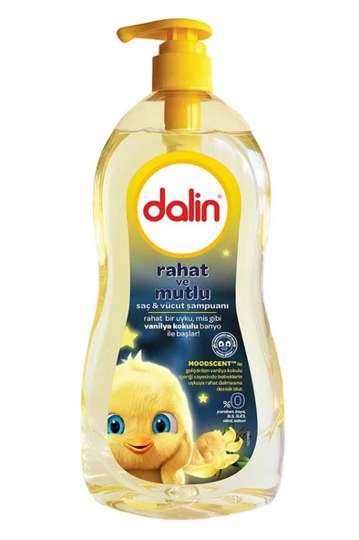 Dalin rahat ve mutlu Vanilya Kokulu Saç & Vücut Şampuanı 700 ml ürün görseli 1