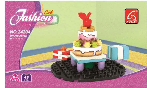 Ausini 48 Parça Fashion Girls Doğumgünü Seti ürün görseli 1