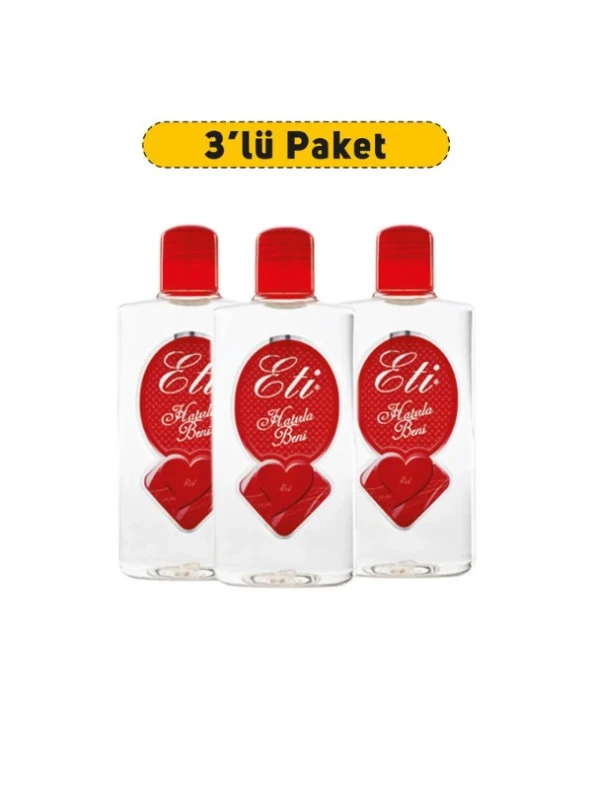 Eti Hatırla Beni Kolonya Red 3'lü Paket Set ürün görseli 1