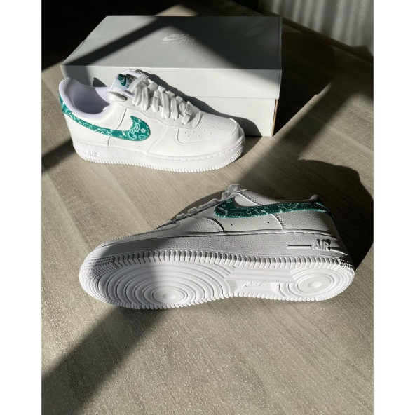 PTTAVM: Nike Air Force 1 '07 Paisley Green White CZ0270-101