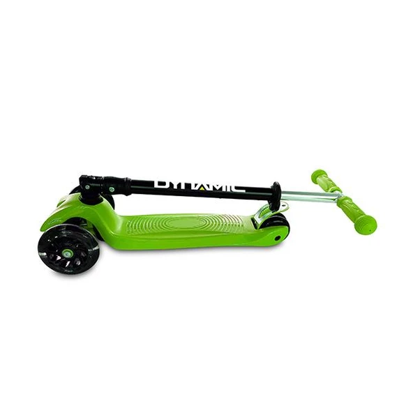 Dynamic Capri 3 Teker Katlanabilir Işıklı Scooter - Yeşil - Resim 2
