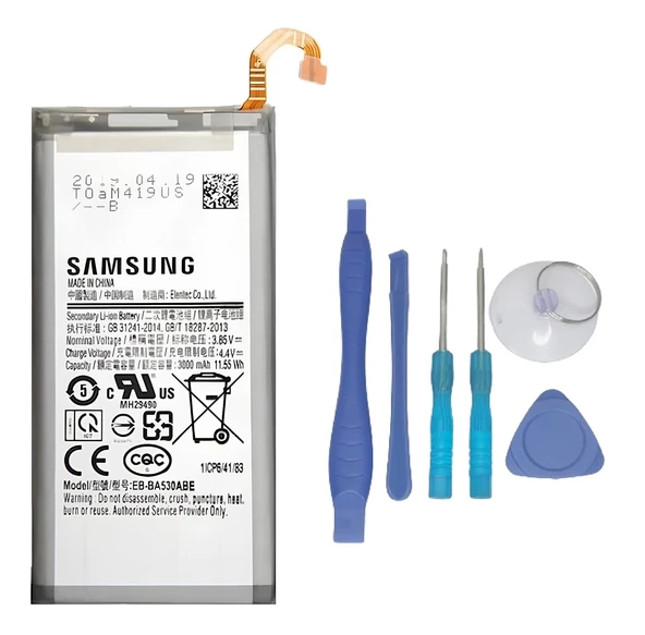 Samsung Galaxy J8 - SM-J800 Batarya Pil Sıfır Orijinal + TAMİR SETİ ürün görseli 1