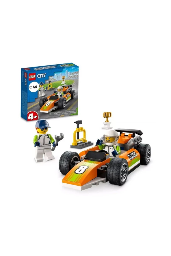 LEGO City Yarış Arabası 60322 - 4 Yaş Ve Üzeri Çocuklar İçin Yapım Seti (46 PARÇA) ürün görseli 1