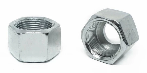 Çelik Metrik Somun 4mm LL - M8x1 - Resim 3