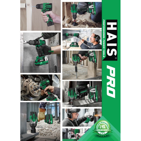 PTTAVM: Haispro RB-818 Profesyonel Darbeli Somun Sıkma 1300 Nm 21