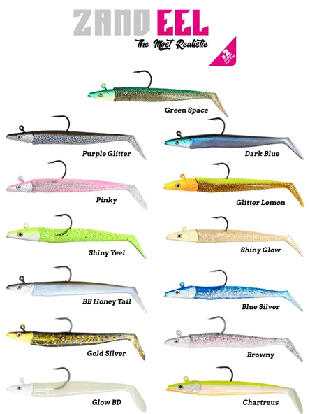 Fujin Zand Eel 11cm 7gr-14gr Double Body+Head Silikon Balık ürün görseli 1