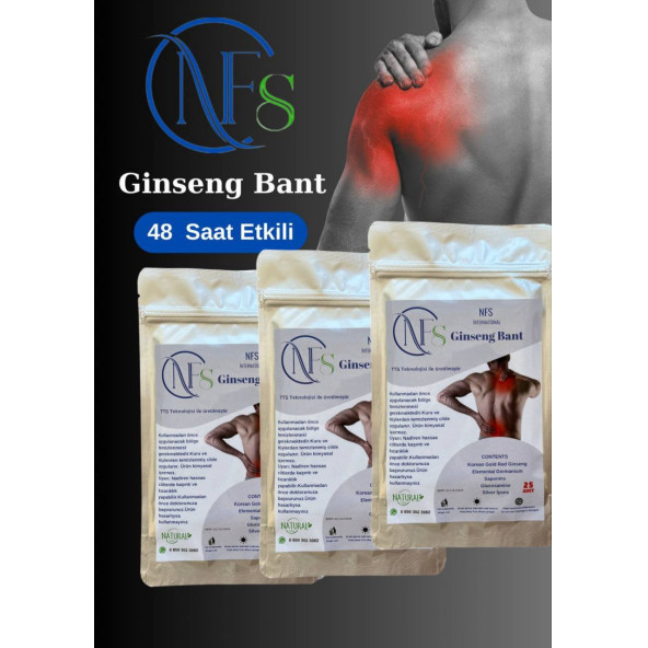 NFS Ginseng Bant 50 Adet x 2 Paket - Resim 2