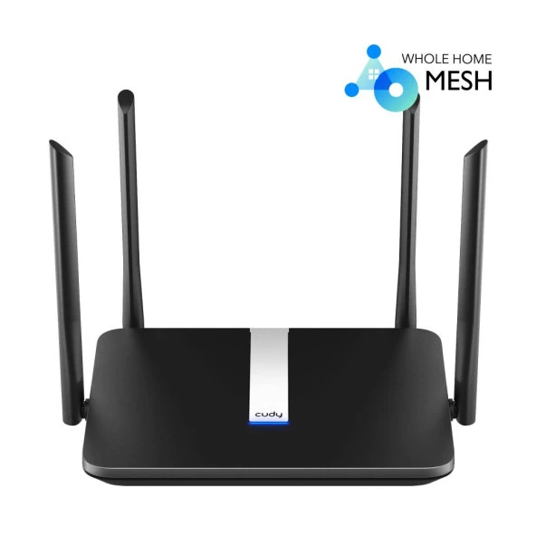 CUDY X6 AX1800 Dual Band Mesafe Genişletici EV Ofis Tipi Router ürün görseli 1