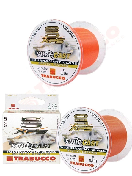 Trabucco S-Force XPS Surf Cast 300mt Surf Olta Misinası ürün görseli 1