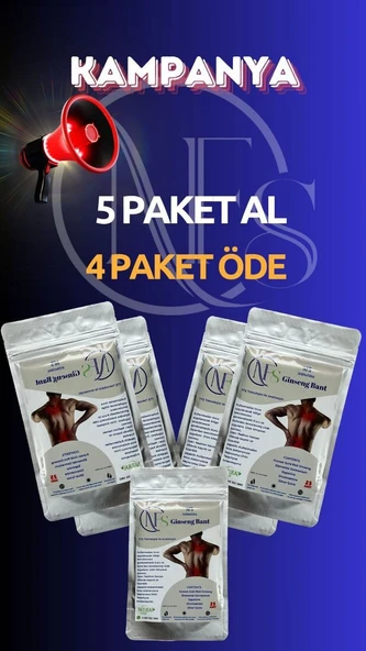 NFS Ginseng Bant 5 Paket Al 4 paket Öde 125 Adet ürün görseli 1