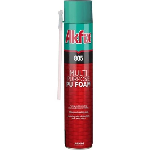 Akfix 805 Genel Amaçlı Pu Köpük 750Ml ürün görseli 1
