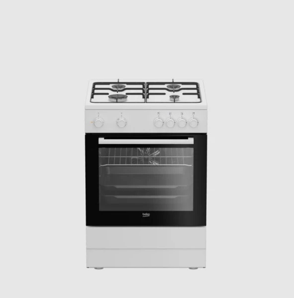 Beko BFE 400-1 B Beyaz Doğalgazlı Ocaklı Fırın ürün görseli 1