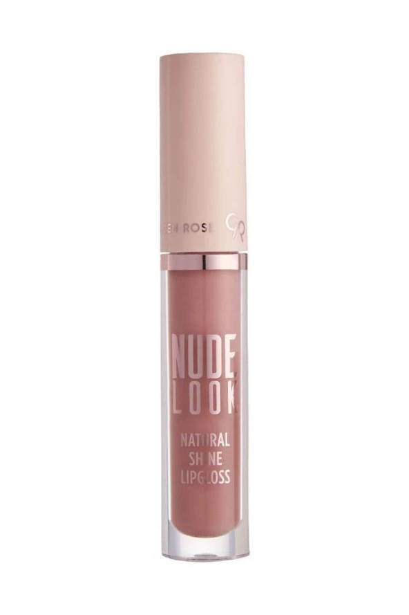 Golden Rose Nude Look Natural Shine Lipgloss No:02 Pinky Nude - Naturel Renkli Dudak Parlatıcısı ürün görseli 1