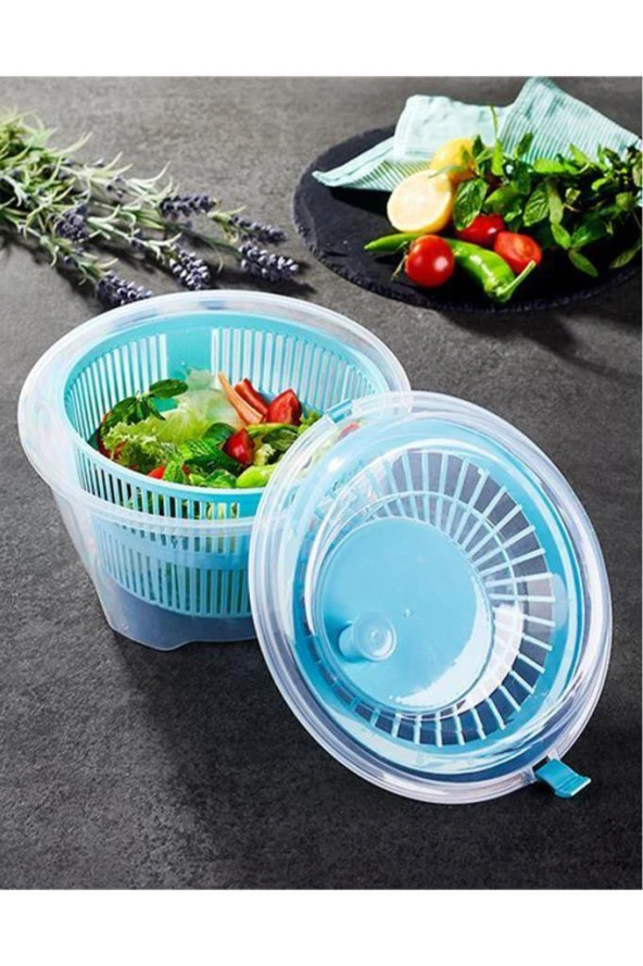4.4L Plastik Sebze Meyve Salata Domates Kurutucu ürün görseli 1