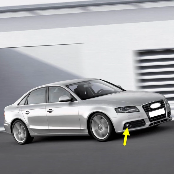 Audi A4 Sedan 2009-2012 Ön Tampon Sağ Sis Farı 8T0941700B ürün görseli 1