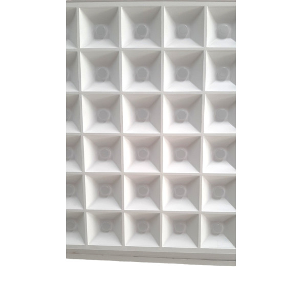 90 watt 60x60 panel led panel tavan armatürü 36 mercekli led - Resim 10
