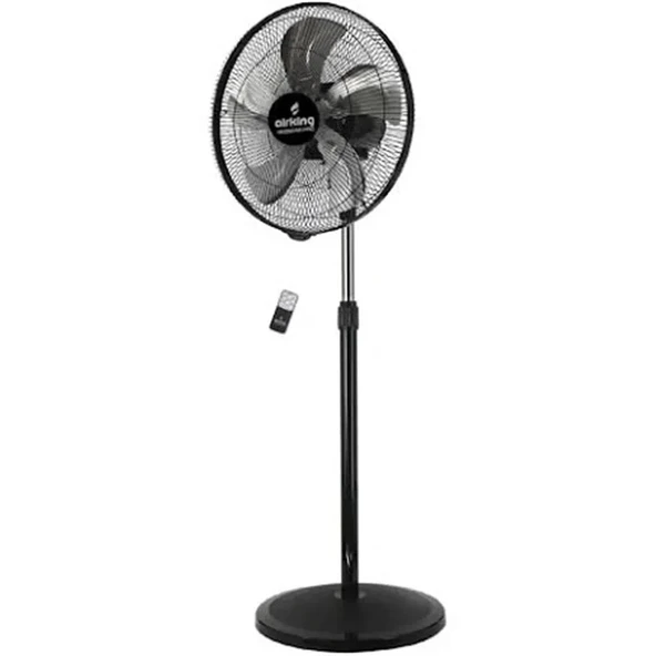 AIRKING OSCAR PRO 18 INCH 46CM KUMANDALI SANAYİ TİPİ AYAKLI VANTİLATÖR ürün görseli 1