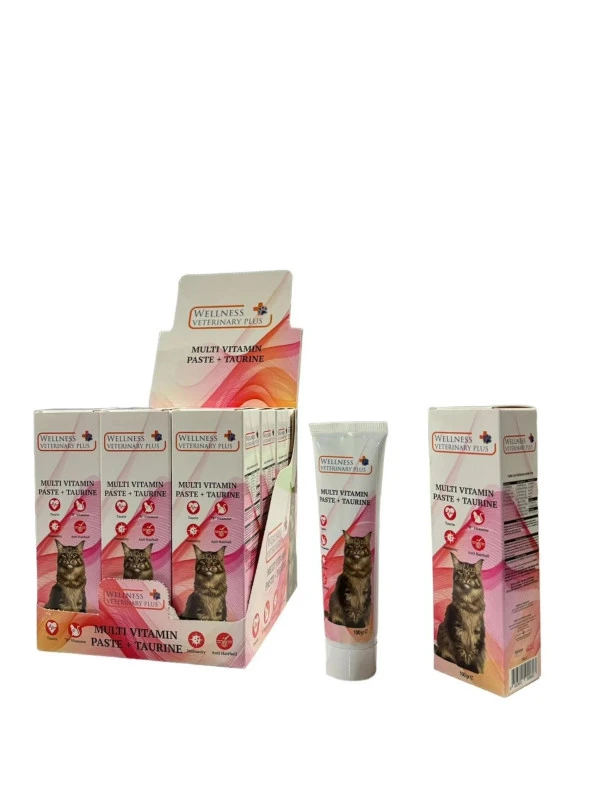 Wellness Veterinary Plus Multi Vitamin Taurin Paste 100 Gr ürün görseli 1