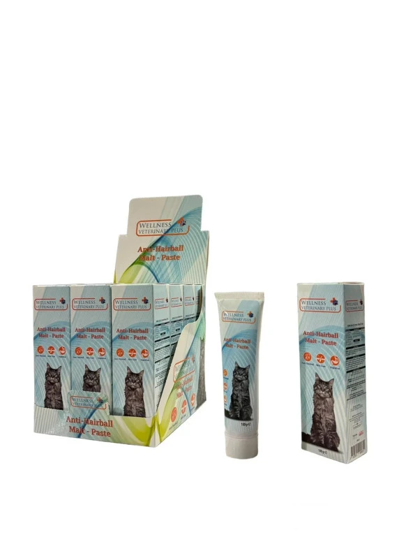 Wellness Veterinary Plus Anti Hairball Malt Paste 100 Gr ürün görseli 1