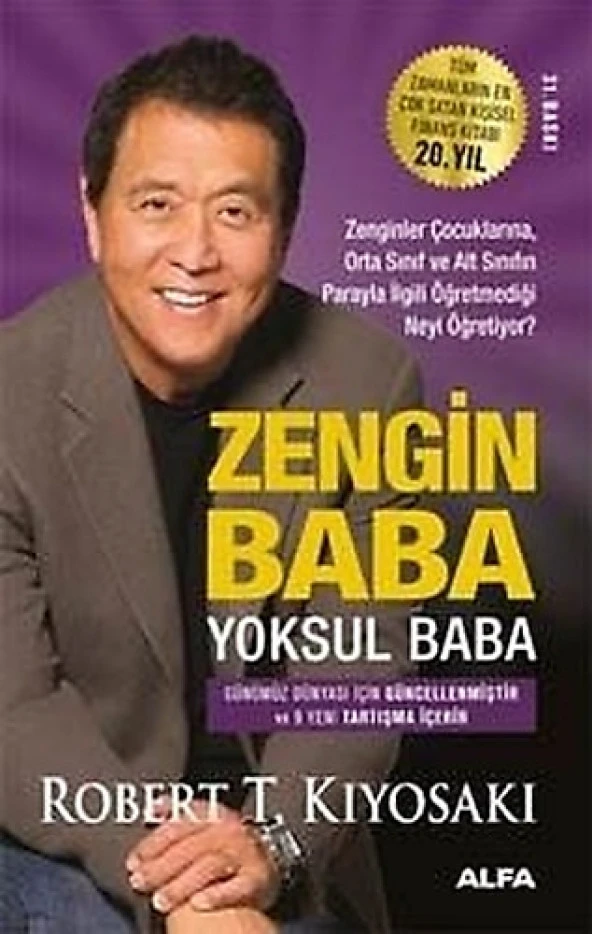 Zengin Baba Yoksul Baba 20. Yıl Özel Baskı - Robert T. Kiyosaki Finans Eğitimi Kitabı ürün görseli 1