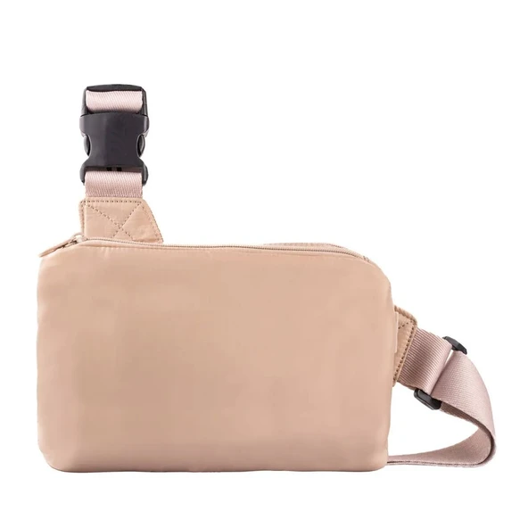 S-case by Serve Paraşüt Kumaş Çapraz Çanta Bej ürün görseli 1